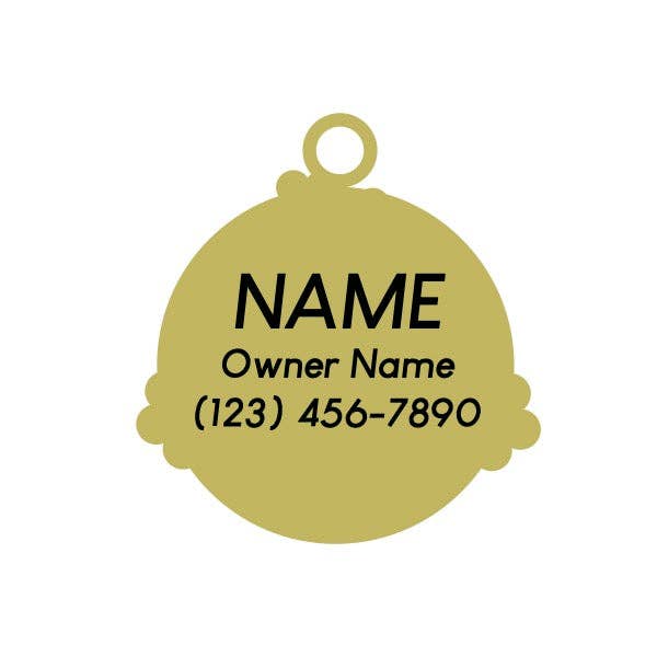 Vrede, liefde en buikwrijvingen Pet ID-tag