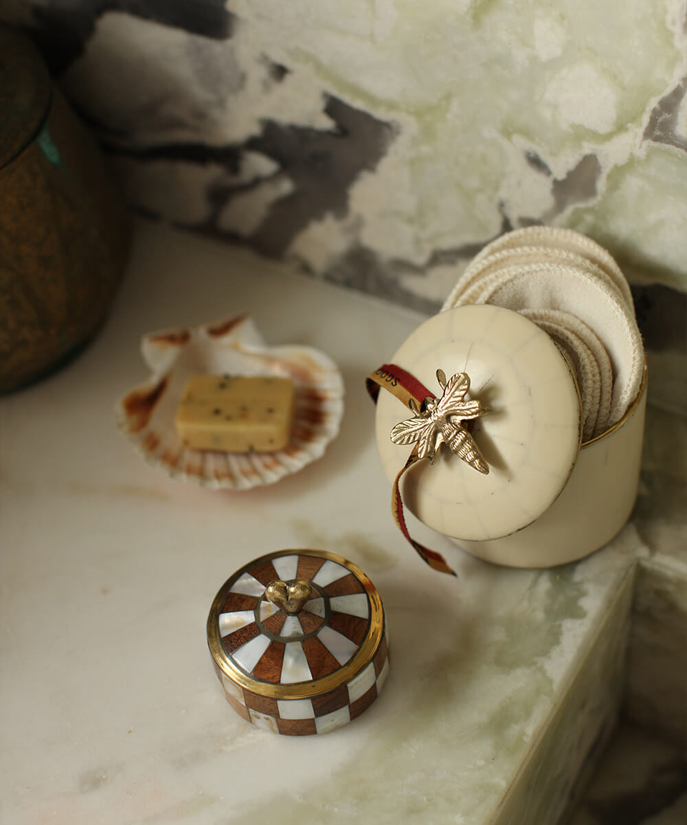 Sieradendoosje heart medium hout