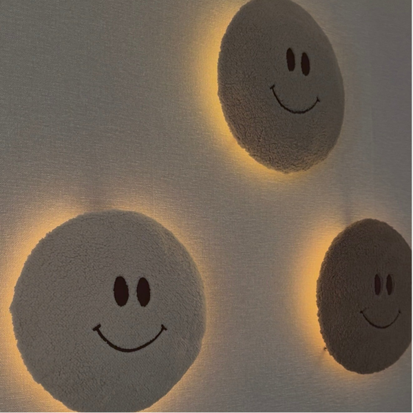Teddy smiley lamp BEIGE
