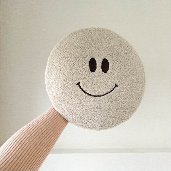 Teddy smiley lamp TAUPE