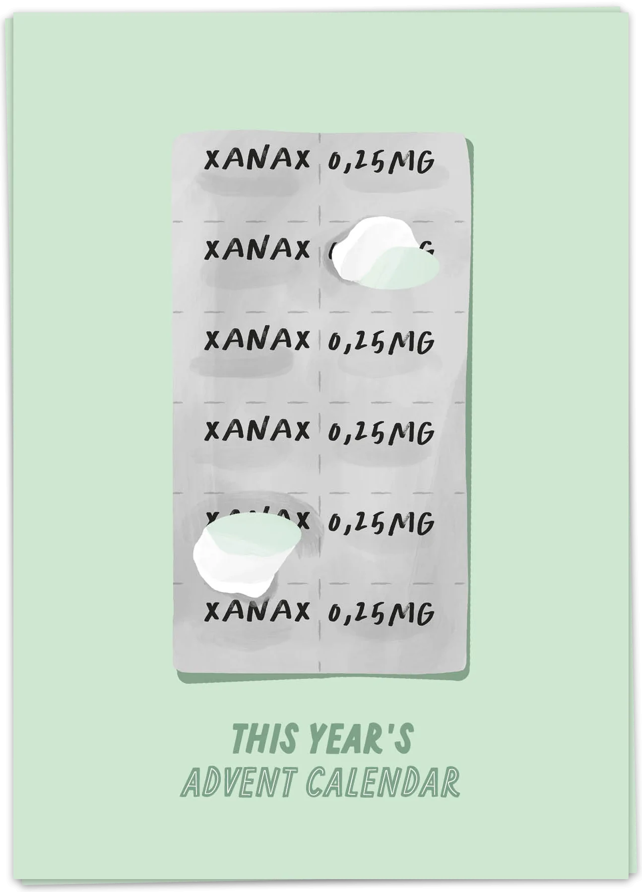 XANAX calender