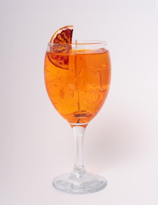 Aperol Spritz kaars