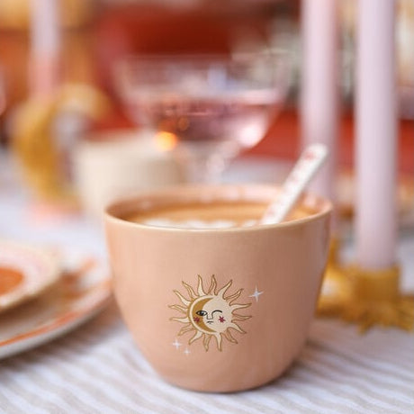 Grote perzikkleurige kop SUN