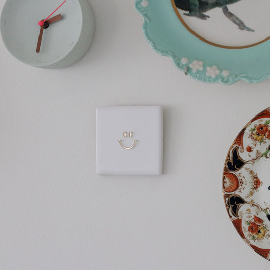 Tegeltje troost smiley