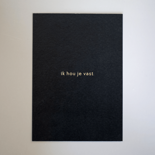 Troostkaart Ik hou je vast